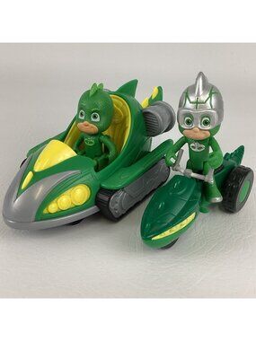 PJ Masks Gekko Action Figures Space Rover Gekko-Mobile Character Toy Lot